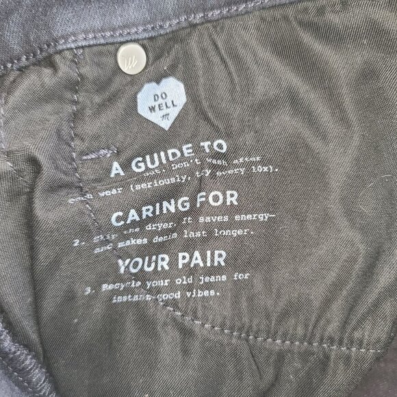 Madewell 9"‎ HIgh-Rise Skinny Jean Dark Blue Wash Size 25 - Picture 9 of 16